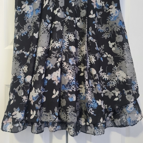 Ricki's Fit & Flare Print Dress 16 - Picture 3 of 5